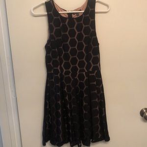 As U Wish Black Dress Size Small